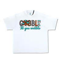 White gobble til tou wobble Urban Heavy Tee - JahusDesignShop