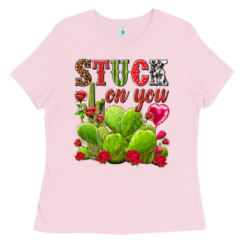 Stuck On You Ladies Tee by NancyCooperArtShop | Teevron