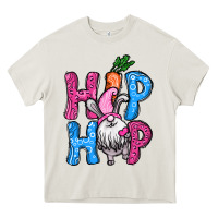 Cream Easter hip hop gnome Heavy Core Tee - NancyCooperArtShop