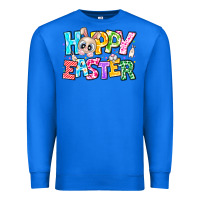 True Royal Hoppy Easter Premium Sweatshirt - CowhideDigitalArt
