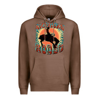 Chestnut American rodeo Premium Hoodie - FaDigitalArtStudio