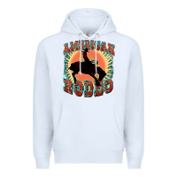 White American rodeo Premium Hoodie - FaDigitalArtStudio