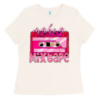 Bone make a mixtape cassette Ladies Tee - NancyCooperArtShop