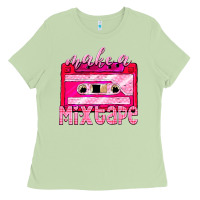 Matcha make a mixtape cassette Ladies Tee - NancyCooperArtShop