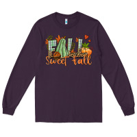 Plum Fall sweet Fall Long Sleeve Tee - NancyCooperArtShop