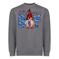 All American Boy With Gnome Heavyweight Sweatshirt | Teevron