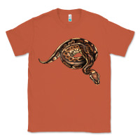 Copper Royal Ball Python Illustrations Classic Tee - LillyAllenDesigns