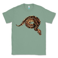 Sage Royal Ball Python Illustrations Classic Tee - LillyAllenDesigns