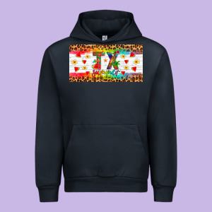 Texas Summer License Plate Urban Hoodie Designed By Artiststas