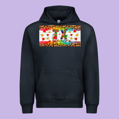 Texas Summer License Plate Urban Hoodie Designed By Artiststas