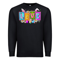 Black Love Easter Premium Sweatshirt - CowhideDigitalArt