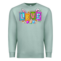 Seafoam Love Easter Premium Sweatshirt - CowhideDigitalArt