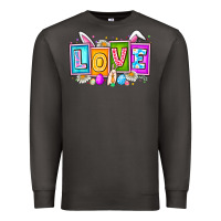 Smoke Love Easter Premium Sweatshirt - CowhideDigitalArt
