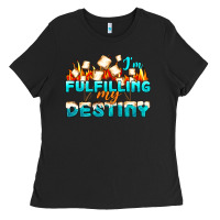 Black camp im fulfilling my destiny Ladies Tee - NancyCooperArtShop