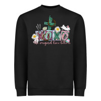 Black Xoxo the original love language Easter Day Heavyweight Sweatshirt - CowGirlArtShop