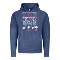 Vintage Denim We Are More Than Just Teacher Friends We Are Like A Really Small Gang Vintage Hoodie - Bettercallsaul