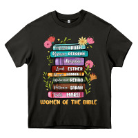 The Original Women Of The Bible Books Full Color Heavy Core Tee | Teevron