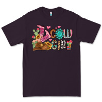 Plum western cowgirl Premium Tee - MaliasSmallBusiness