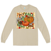 Mushroom I am a Fall kinda girl pumpkin Fall Long Sleeve Tee - NancyCooperArtShop