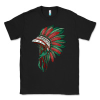 Black american flag indian headdress Classic Tee - BarkalooDesign