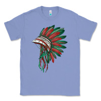 Colony Blue american flag indian headdress Classic Tee - BarkalooDesign