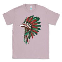 Lilac american flag indian headdress Classic Tee - BarkalooDesign