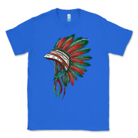 True Royal american flag indian headdress Classic Tee - BarkalooDesign