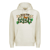 Oatmeal Heather wee bit irish st patricks day Premium Hoodie - FaDigitalArtStudio