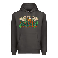 Smoke wee bit irish st patricks day Premium Hoodie - FaDigitalArtStudio