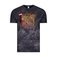Cloud Black Merry Christmas Hairdresser Vintage Tee - Bettercallsaul