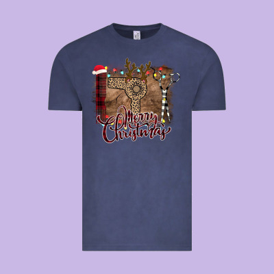 Merry Christmas Hairdresser Vintage Tee Designed By Bettercallsaul