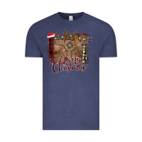 Vintage Denim Merry Christmas Hairdresser Vintage Tee - Bettercallsaul
