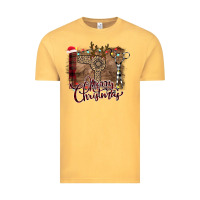 Vintage Mustard Merry Christmas Hairdresser Vintage Tee - Bettercallsaul