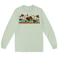 Matcha western boxer dogs Long Sleeve Tee - Jasminsmagicworld