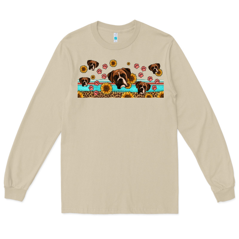 Western Boxer Dogs Long Sleeve Tee by Jasminsmagicworld | Teevron
