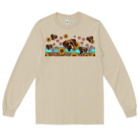Mushroom western boxer dogs Long Sleeve Tee - Jasminsmagicworld