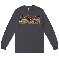 Smoke western boxer dogs Long Sleeve Tee - Jasminsmagicworld