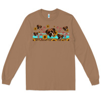 Toasted Coconut western boxer dogs Long Sleeve Tee - Jasminsmagicworld