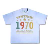 Grape Ice Vintage 1970 Limited Edition 50 Years Of Being Awesome Urban Heavy Tee - Bettercallsaul
