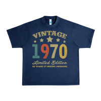 Vintage 1970 Limited Edition 50 Years Of Being Awesome Urban Heavy Tee | Teevron