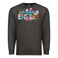 Smoke Happy Easter Bunny Premium Sweatshirt - CowhideDigitalArt