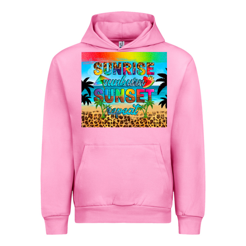 Sunrise Sunburn Sunset Repeat Urban Hoodie by Artiststas | Teevron