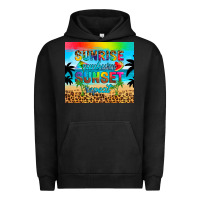 Pigment Black sunrise sunburn sunset repeat Urban Hoodie - Artiststas
