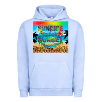 Pigment Grape Ice sunrise sunburn sunset repeat Urban Hoodie - Artiststas