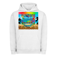 Pigment Lunar Rock sunrise sunburn sunset repeat Urban Hoodie - Artiststas