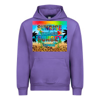 Tulip sunrise sunburn sunset repeat Urban Hoodie - Artiststas