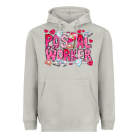 Moon Dust Postal Worker Heavyweight Hoodie - CowhideDigitalArt