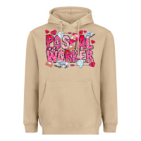 Mushroom Postal Worker Heavyweight Hoodie - CowhideDigitalArt