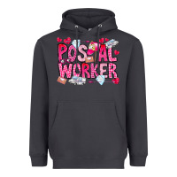 Smoke Postal Worker Heavyweight Hoodie - CowhideDigitalArt