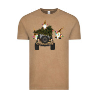 Vintage Coffee Gnomes Truck Car  Christmas Vintage Tee - Bettercallsaul